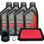 Cambio De Aceite Sintetico 5w30 Y Filtros Nissan Sentra 2012-2019